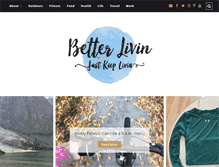 Tablet Screenshot of bettylivin.com